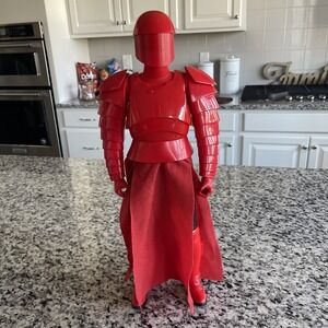 2017 Jakks Star Wars Last Jedi Praetorian Guard 18"‎ Figure Red Stormtrooper